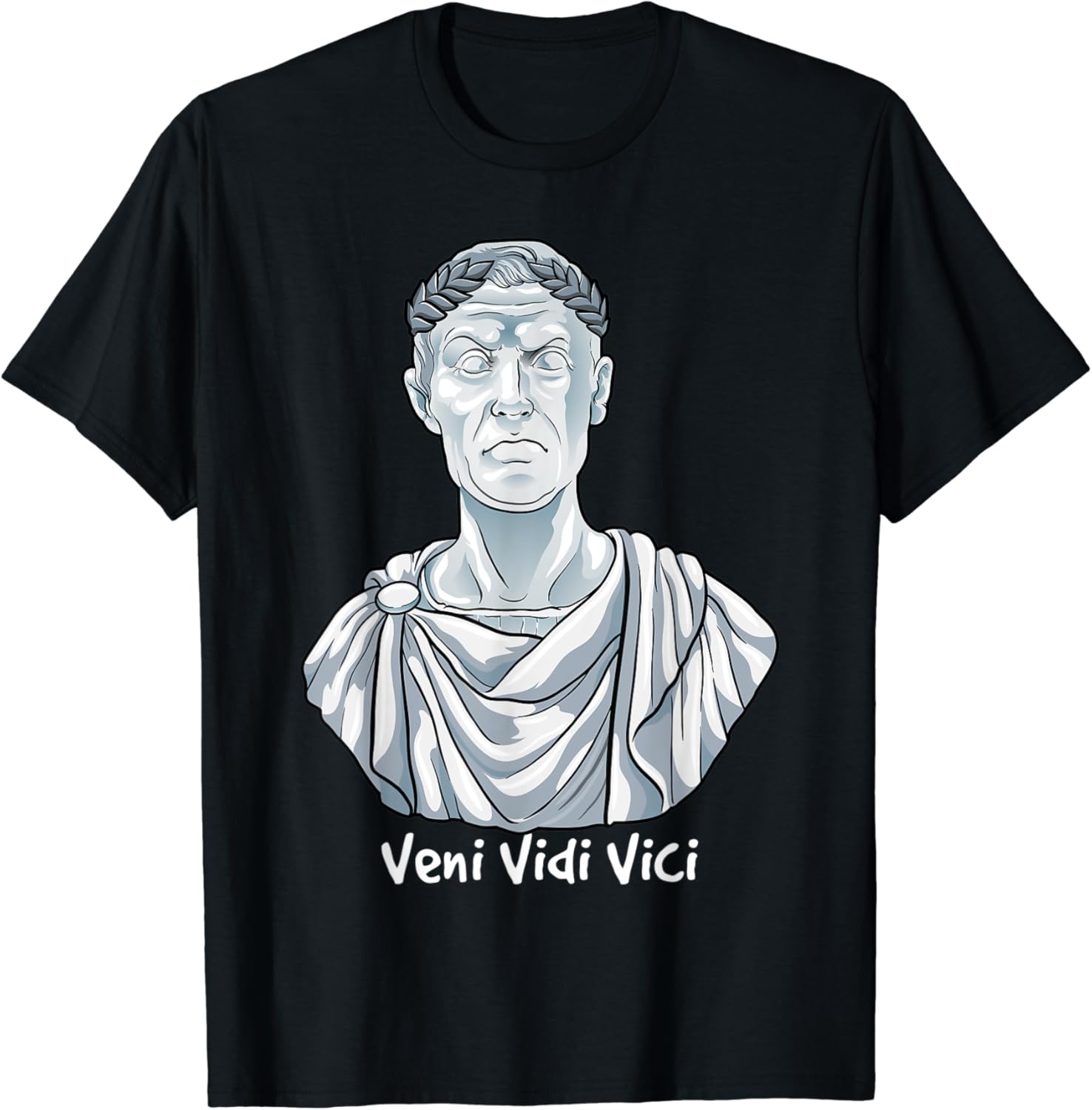 Veni Vidi Vici Gaius Julius Caesar SPQR Latin Quote TShirt Amazon.de